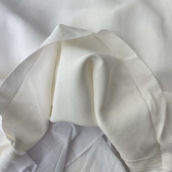 Sandro Reyan Tweed Trim White Dress size 42 - Picture 8 of 8